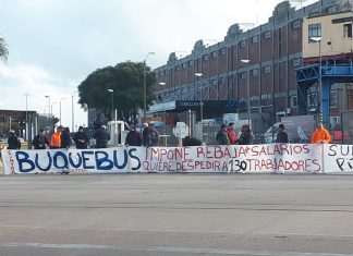 Empleados de Buquebus paralizan puerto de Montevideo con demandas a la empresa