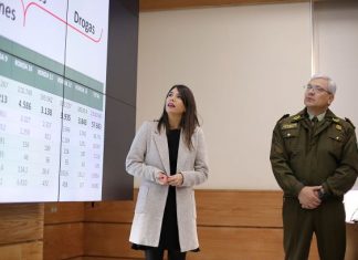 Chile: 3.843 detenidos y más de 130 kilos de droga decomisada en amplio operativo de Carabineros