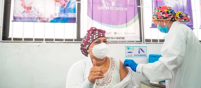 Verónica Machado recibió la segunda dosis de la vacuna contra covid-19