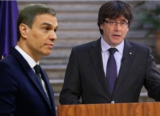Pedro Sánchez acata la orden de su aliado Puigdemont y exige a Europol modificar un informe sobre el separatismo
