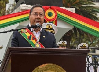 Bolivia conmemora 145 años del Día del Mar y presidente Luis Arce reafirma propuesta de diálogo con Chile para una salida al océano Pacífico