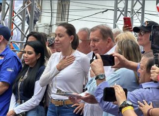 Edmundo González, candidato opositor de Venezuela en su primer acto de masas: “Garantizo una alternancia en paz”