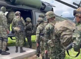 Cuatro personas mueren en ataques de disidencias de la FARC en el suroeste de Colombia