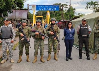 Ejército Ecuatoriano refuerza seguridad en zonas fronterizas ante balotaje presidencial
