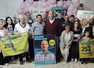 Lanzamiento de la campaña departamental de la emblemática lista 252 con “la fuerza de Martín Lema” en Montevideo