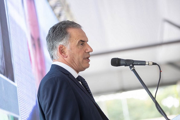 Elías Regules . ©Camilo dos Santos Ayala-20250528CDS-0./ Uruguay / Montevideo / Presidencia ROU. Presidente de la República Oriental del Uruguay, profesor Yamandú Orsi. Día de la Exportación.Foto: Camilo dos Santos Ayala, Presidencia de la Repúbli