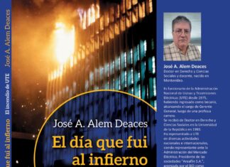 “El día que fui al infierno”, el impactante libro que relata en forma concisa y emotiva el trágico incendio de UTE en Montevideo