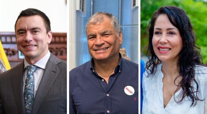 Una historia de tres: Daniel Noboa, Rafael Correa y Luisa González