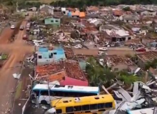 Brasil: El número de heridos asciende a 750 tras el paso de un tornado por Paraná y se reporta la muerte de seis personas (Videos)