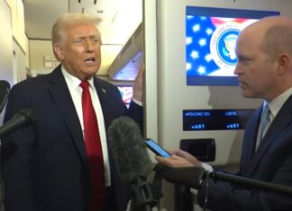 Trump dijo que podría hablar con Maduro pero sin descartar el uso de la fuerza de ser necesario (Video)