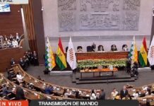 EN VIVO: Transmisión del cambio de mando presidencial en Bolivia
