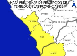 Fuerte sismo de magnitud 6,2 deja heridos y daños estructurales en el norte del Perú