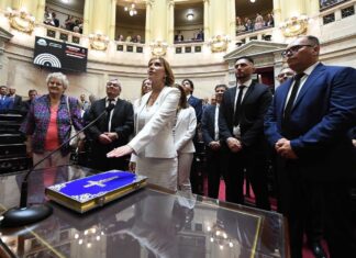 Con el ejemplo de la jefa: senadora kirchnerista quiso apropiarse a la fuerza de un despacho en el Congreso; llegó con ganzúas (Video)
