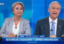 Jara y Kast elevan la confrontación en su último debate televisado: seguridad y control migratorio encendieron el duelo final entre los candidatos antes de la votación del 14 de diciembre