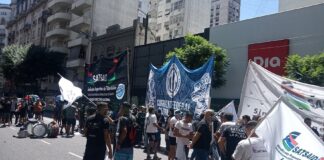 Argentina: tensión en las calles por manifestantes que marchan contra una reforma laboral que admiten desconocer pero igual se oponen
