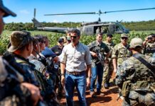 Paraguay: presidente firma decreto que habilita a las Fuerzas Armadas a utilizar elementos de combate para enfrentar a grupos criminales