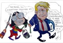 ¡De la “Furia Bolivariana” al “Room Service” con Delcy Eloína la sirvienta todo uso del imperio!