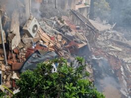 Un misil iraní traspasa el escudo antiaéreo de Israel e impacta un edificio residencial en Haifa: hay heridos y desaparecidos entre los escombros