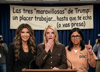 El “Beso de la Muerte” en versión naranja: Si Trump te dice que eres “una mujer maravillosa”, ¡corre porque con seguridad te echa del cargo!