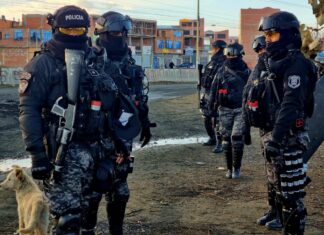 Congreso de Bolivia habilita al Gobierno a decretar estado de excepción para desplegar a las Fuerzas Armadas en apoyo de la Policía en medio de protestas