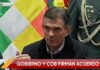 Central Obrera Boliviana (COB) instruye levantar los bloqueos y todas las medidas de presión a nivel nacional tras acuerdo con el Gobierno