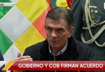 Central Obrera Boliviana (COB) instruye levantar los bloqueos y todas las medidas de presión a nivel nacional tras acuerdo con el Gobierno