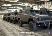 Uruguay: Vehículos blindados donados por EE. UU. patrullarán barrios de Montevideo con alta criminalidad