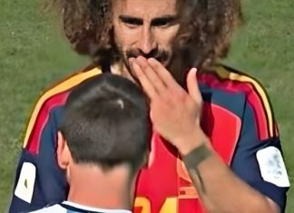 El gran “error” del árbitro y del VAR para salvar al español Cucurella de la expulsión