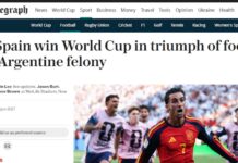 Historias de piratas: The Telegraph y los sermones morales del colonialismo inglés calificando de “delincuentes” a los jugadores de Argentina