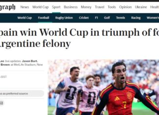 Historias de piratas: The Telegraph y los sermones morales del colonialismo inglés calificando de “delincuentes” a los jugadores de Argentina