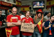 ¡Alerta de frío polar! La insólita (y congelada) forma de España de festejar una final contra Argentina