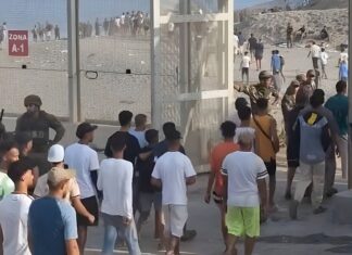 Ceuta, una ciudad sitiada por el miedo: el comercio se blinda ante la inacción de un Gobierno ausente