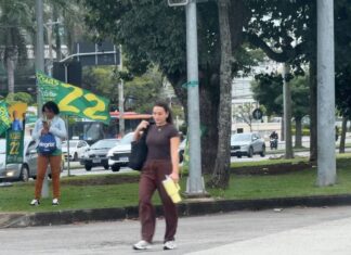 Informe: Silencio en las avenidas, tensión en las redes; Río de Janeiro vive una campaña electoral casi invisible en las calles (Fotos)