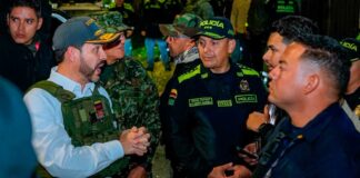 Presidente de Colombia Abelardo De La Espriella encabezó megaoperativo en Medellín: más de 150 allanamientos,135 capturas y abatieron a un narco