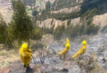 Chile despliega helicóptero especializado en Perú para combatir incendios forestales que dejan 12 muertos y más de 800 afectados