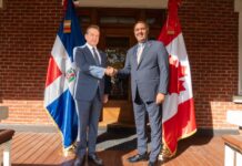 República Dominicana retoma la agenda diplomática con Canadá tras más de 20 años sin una visita de su canciller