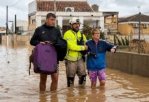La dana Adam deja cuatro muertos, lluvias históricas y el despliegue de unidades de rescate en distintas comunidades de España